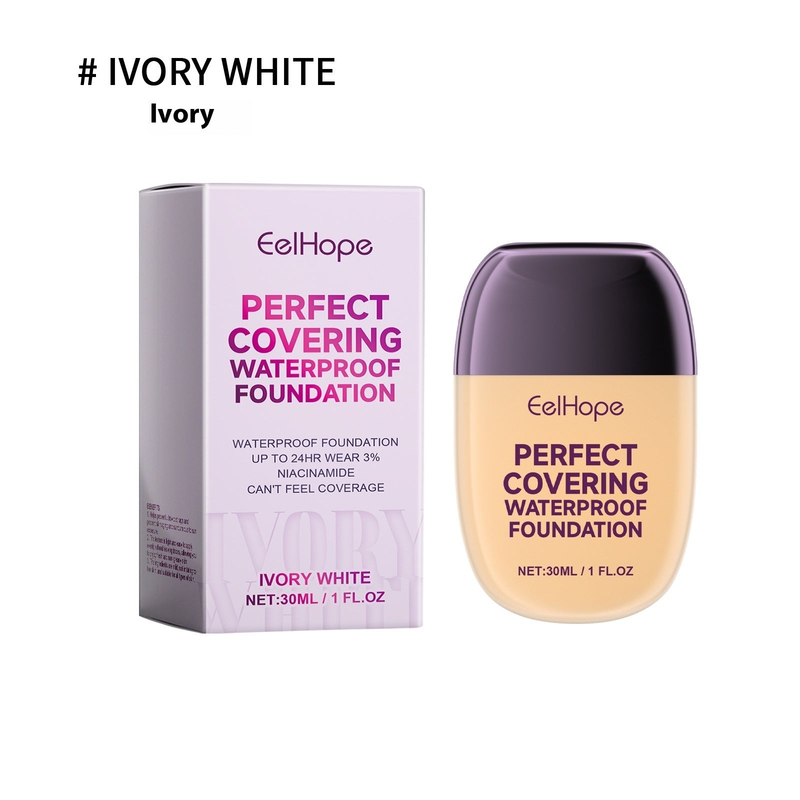 Concealing Foundation Brightening Skin Color Without