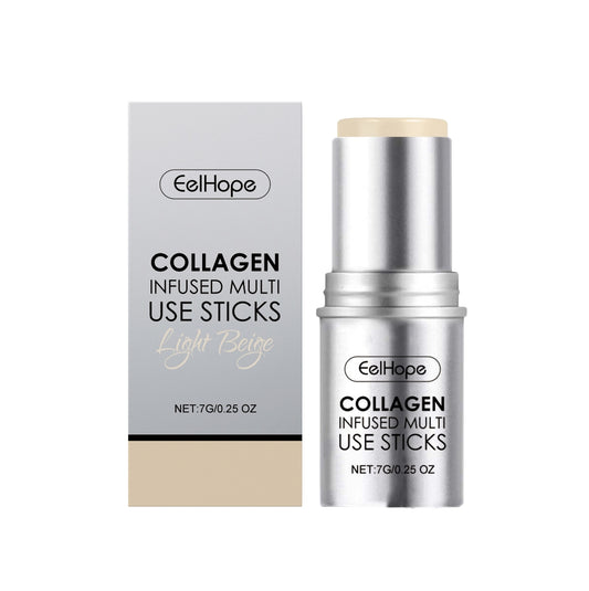 EELHOPE Foundation Collagen Makeup Stick – Hydrating & Firming with Collagen & Hyaluronic Acid EELHOE COSMETICS