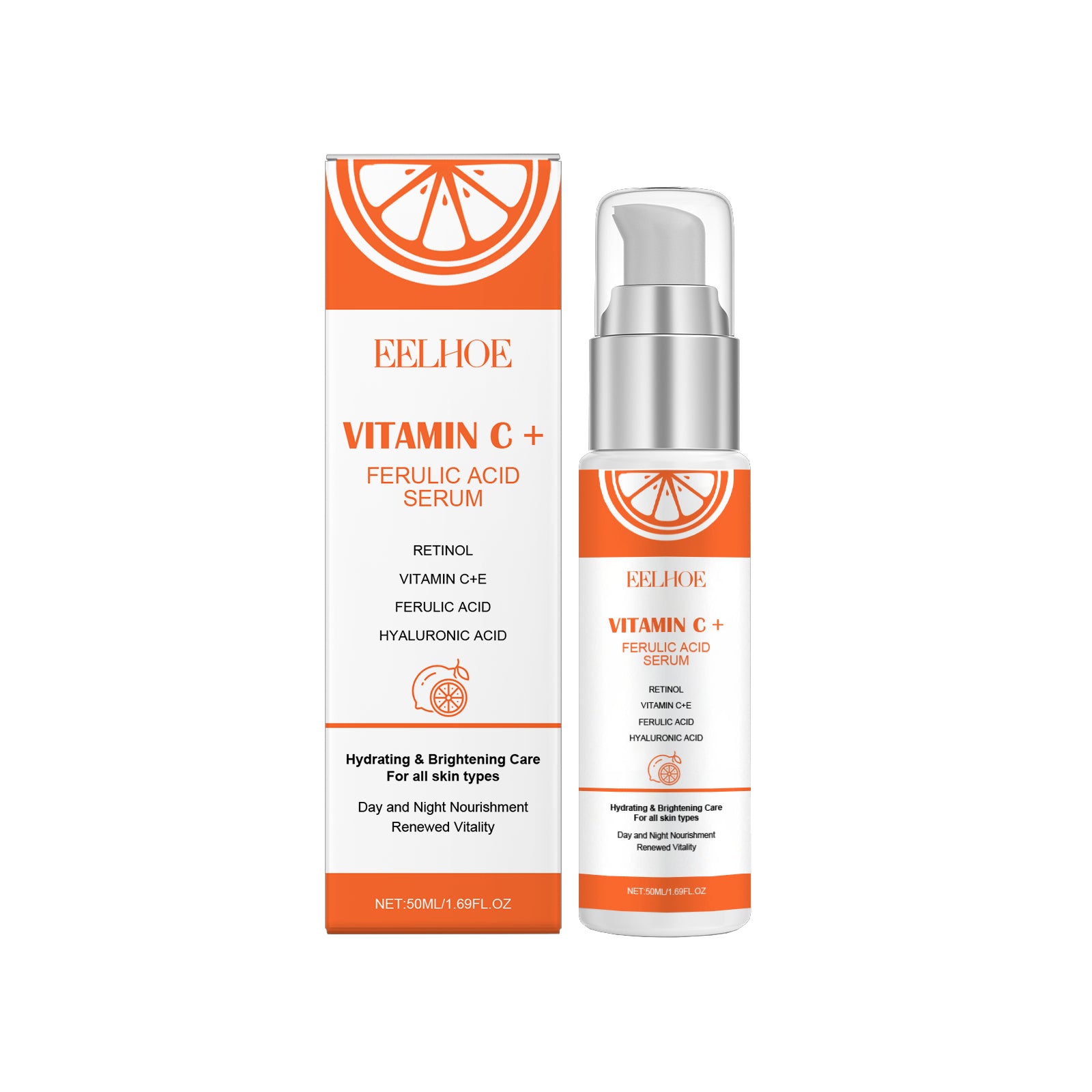 Vitamin C + Ferulic Acid Serum – Brightening, Anti-Aging & Antioxidant Power 50ml EELHOE COSMETICS