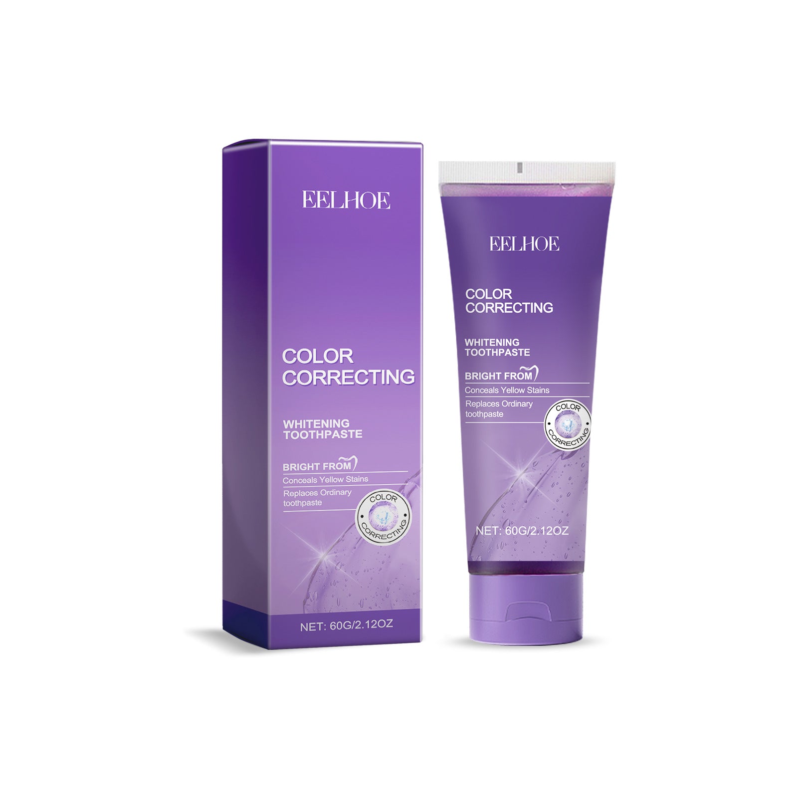 EELHOE Purple Toothpaste – Gentle Care for a Bright, Healthy Smile