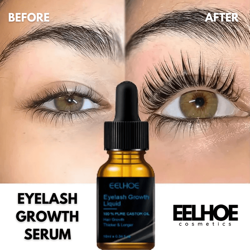 Fast Growth Eyelash Serum | Natural Curling Eye Treatment | Thick