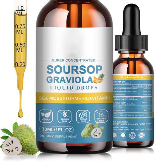 soursop graviola liquid drops Ananas – 30ml & 60ml EELHOE COSMETICS