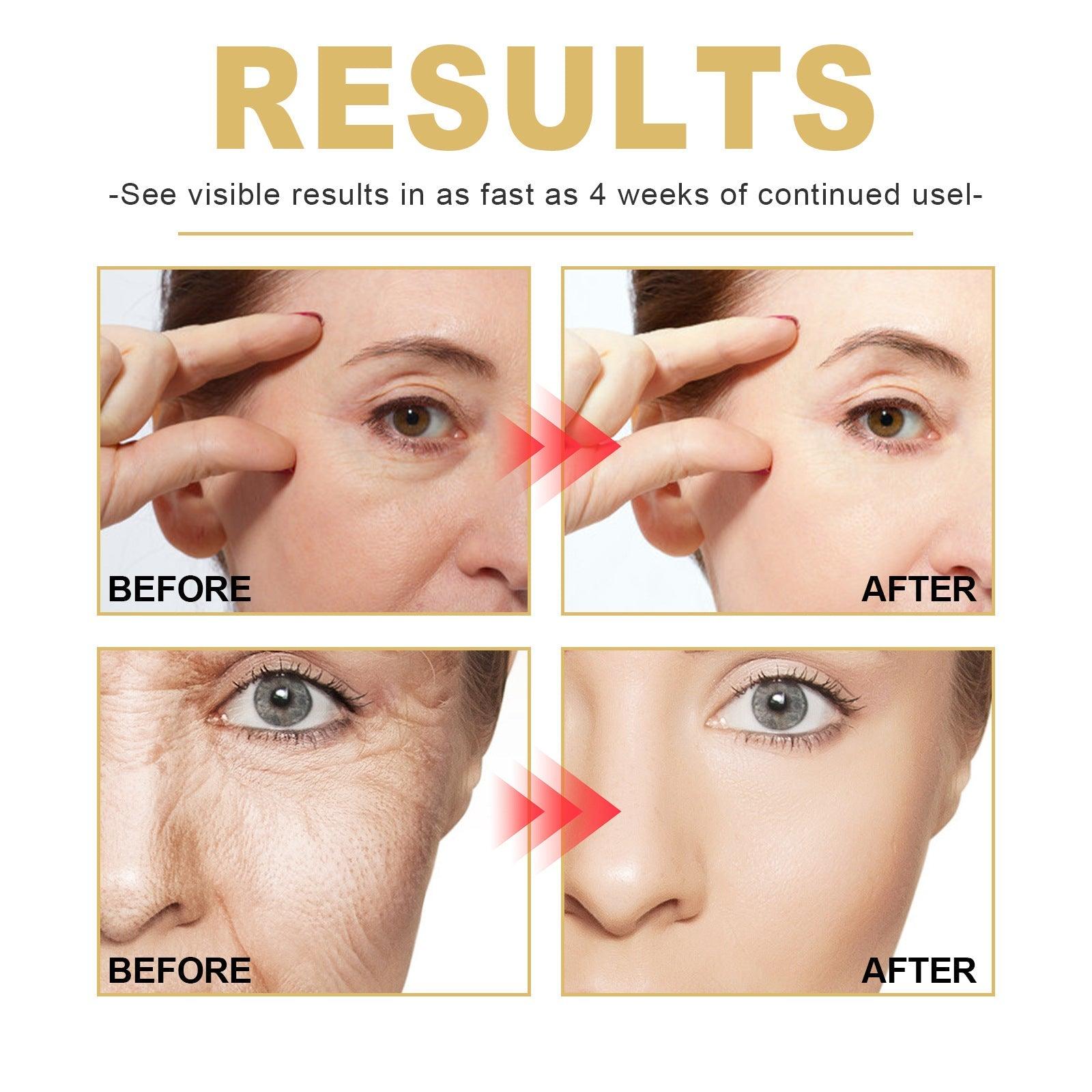 Anti Wrinkle Facial Serum Lifting Firming Fade Fine Lines Anti-Aging Essence Brighten Nourish Skin Care