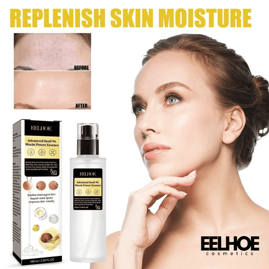 EELHOE Snail Mucin 96% Power Repairing Essence for Anti acne Dark Spots and Fine Lines 1pc EELHOE COSMETICS