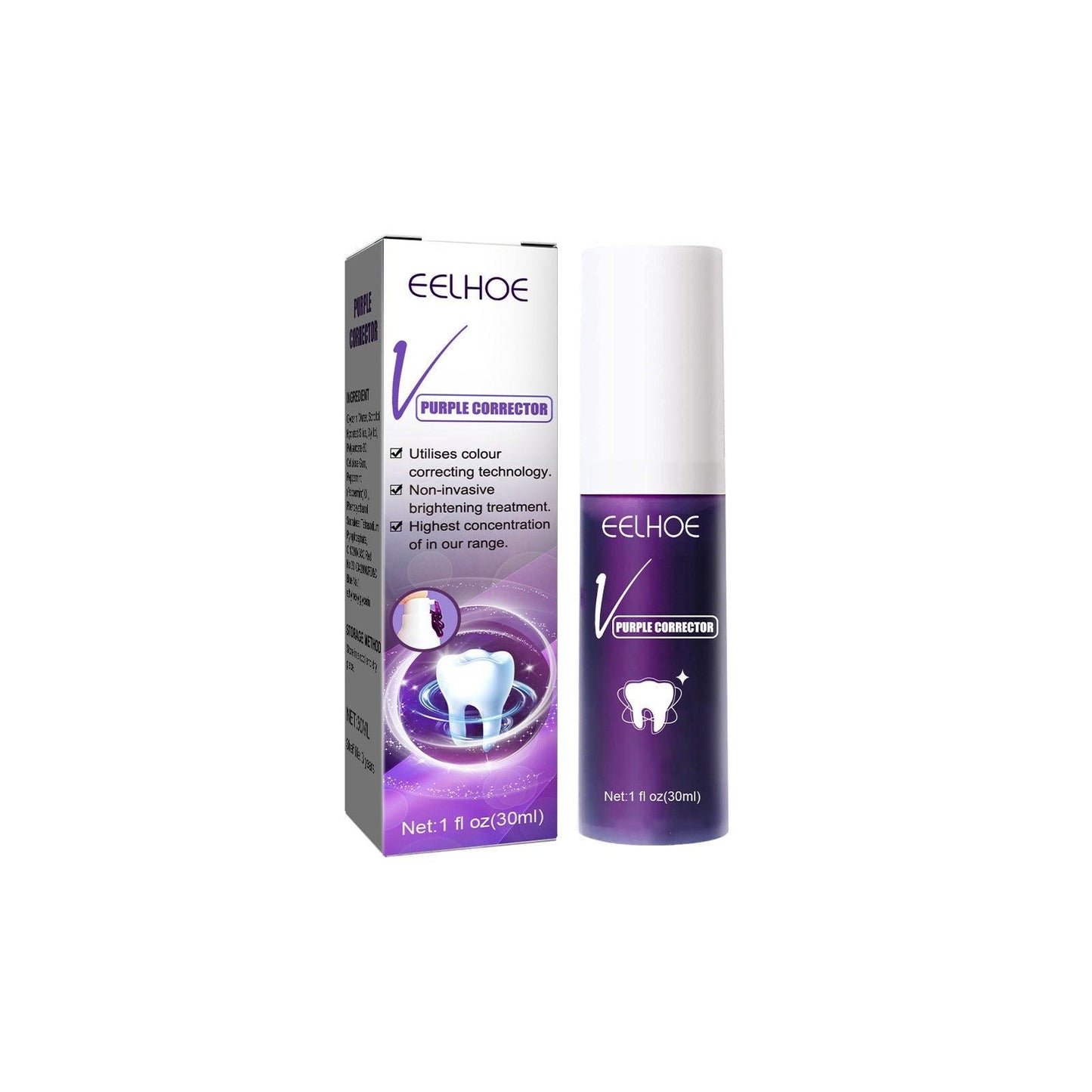 EELHOE Whitening Toothpaste V34 30ml EELHOE COSMETICS