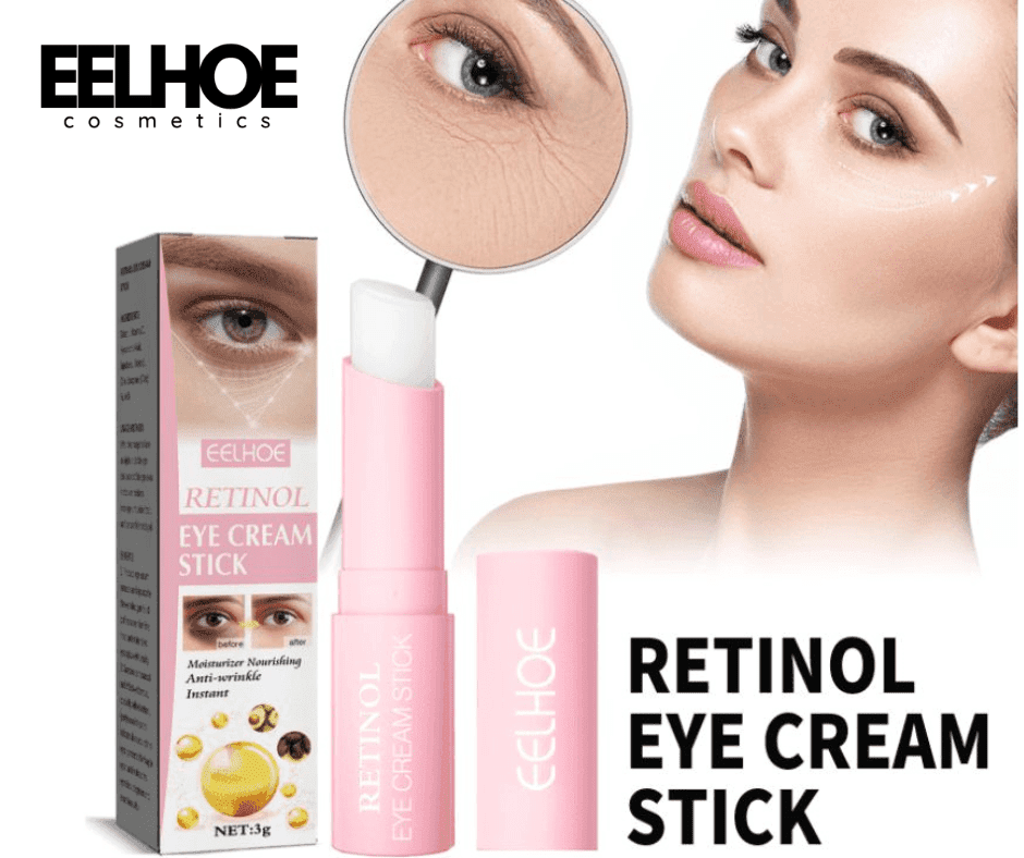 Retinol Eye Cream, Moisturizing Face Lifting Balm, Anti-Puffiness, Remove Dark Circles and Bags Under Eyes